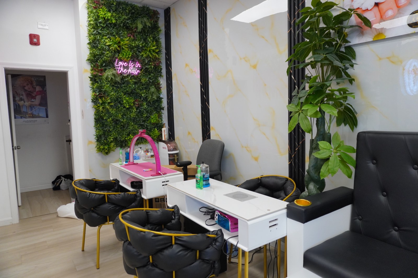 Nail stations